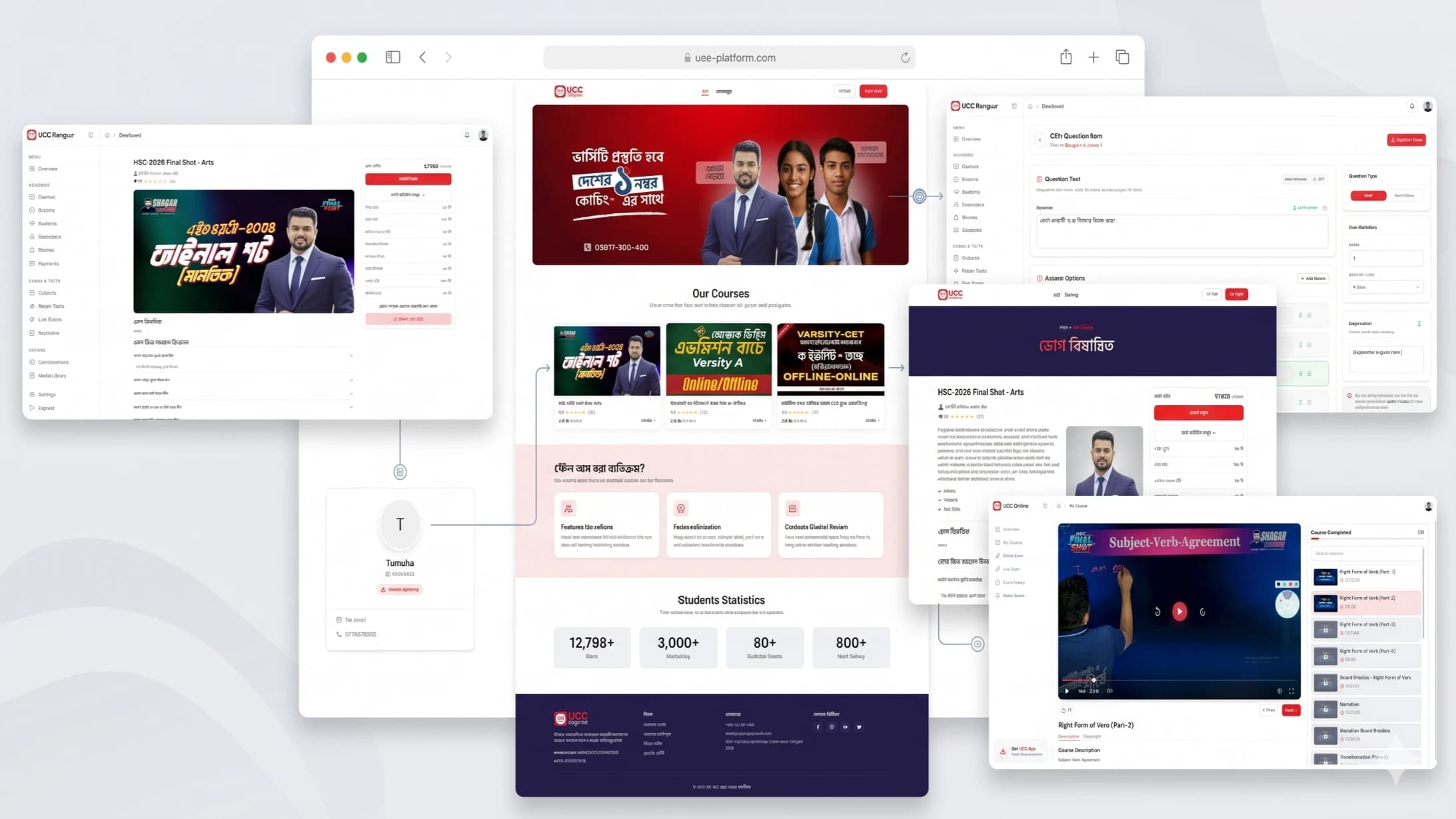 EdTech Full-Stack Website